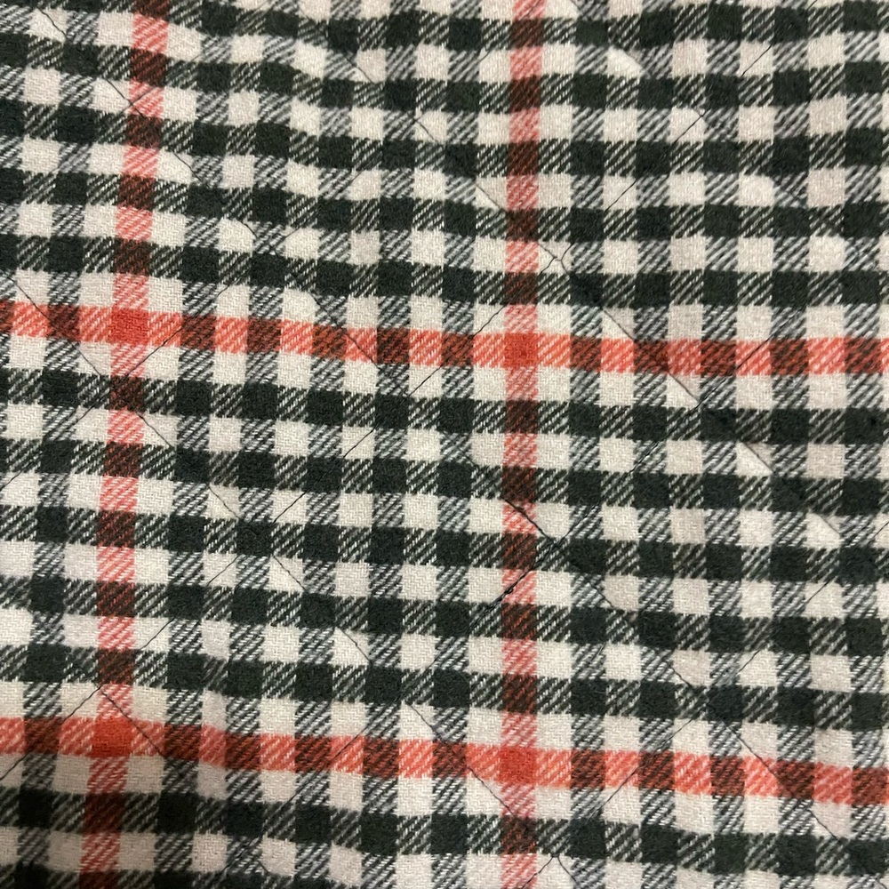 NWT Rachel Zoe Oversized Plaid Quilted Snap Down Wool Blend Jacket - Picture 11 of 11